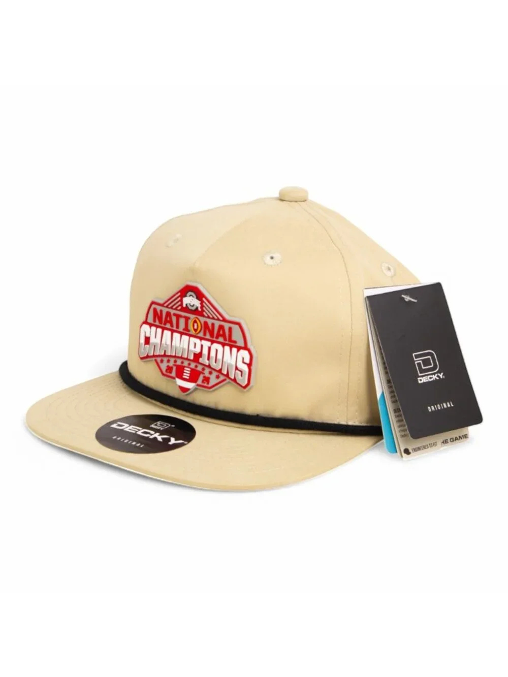 Ohio State Buckeyes 2024 CFP National Champions 3D Classic Rope Hat